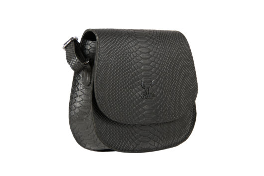 SHOULDER BAG WITH LEATHER CHAIN