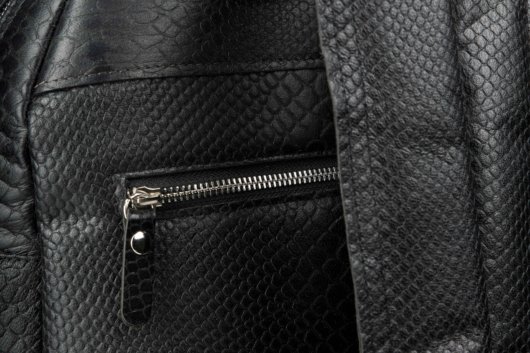 PYTHON EFFECT BACKPACK IN BLACK