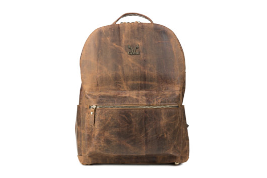 PULL-UP BACKPACK IN TAN