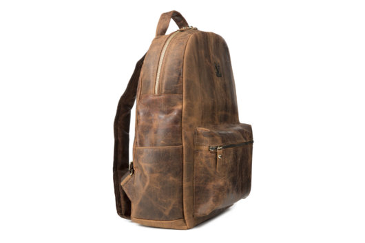 PULL-UP BACKPACK IN TAN