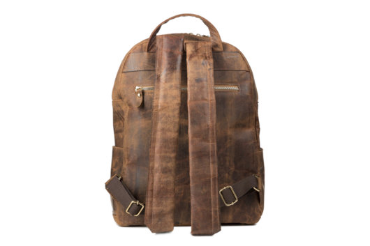 PULL-UP BACKPACK IN TAN