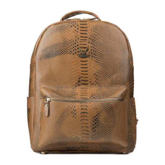PYTHON EFFECT BACKPACK IN TAN