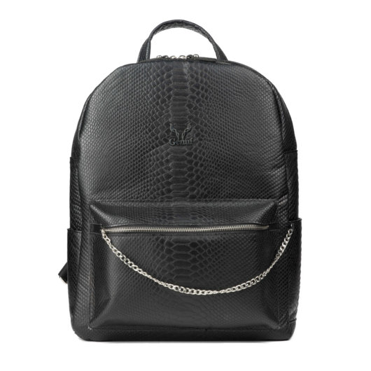 PYTHON EFFECT BACKPACK IN BLACK