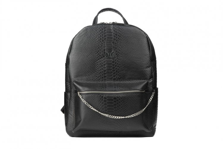 PYTHON EFFECT BACKPACK IN BLACK