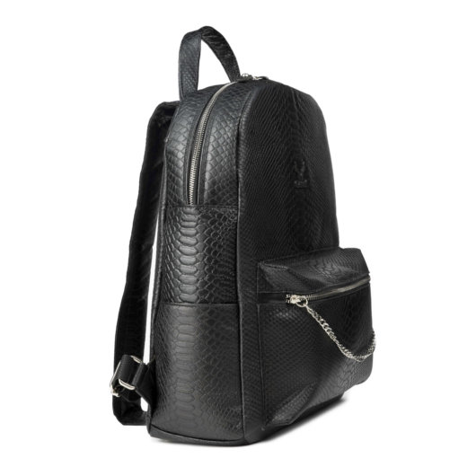 PYTHON EFFECT BACKPACK IN BLACK