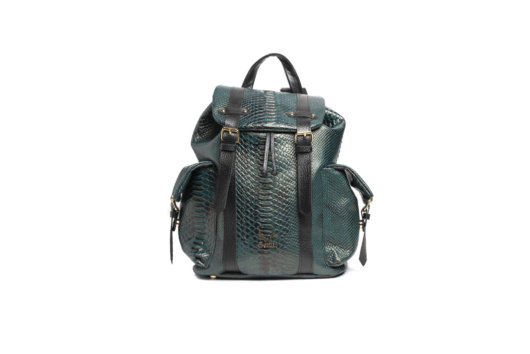 BACKPACK IN DARK GREEN-”LARGE”