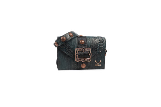 LIMITED EDITION CLUTCH BAG IN DARK GREEN