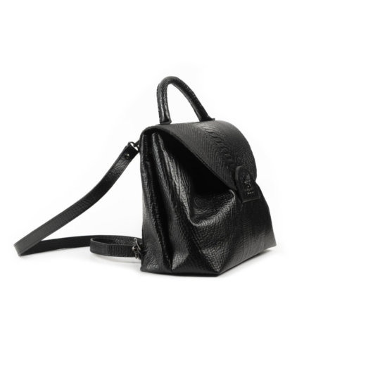 3 IN 1 BAG WITH FLAP IN BLACK