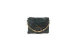 2 IN 1 CLUTCH BAG IN DARK GREEN