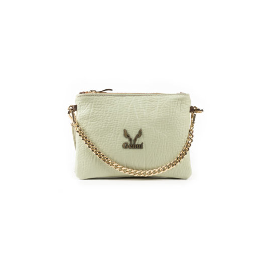 2 IN 1 CLUTCH BAG IN PISTACHIO GREEN