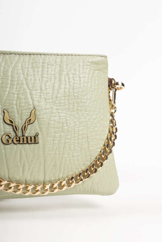 2 IN 1 CLUTCH BAG IN PISTACHIO GREEN