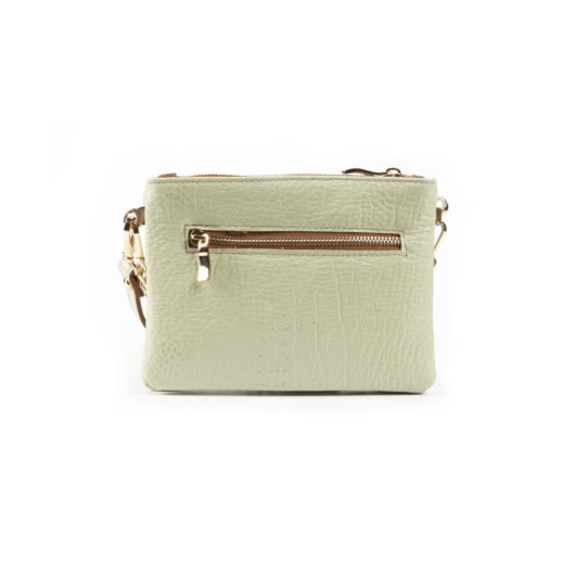 2 IN 1 CLUTCH BAG IN PISTACHIO GREEN