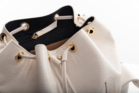 CREAM BACKPACK-”MEDIUM”