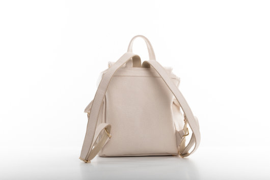 CREAM BACKPACK-”MEDIUM”