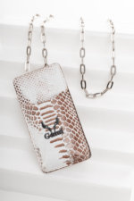 WHITE NECK POUCH