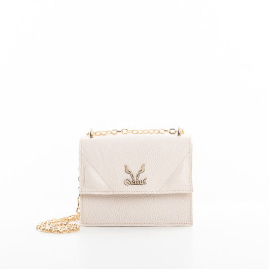 SHOULDER BAG IN CREAM