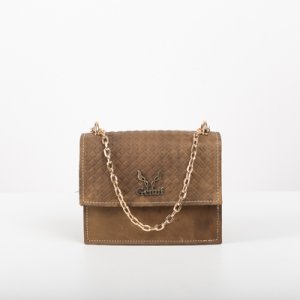 SHOULDER BAG IN OLIVE GREEN