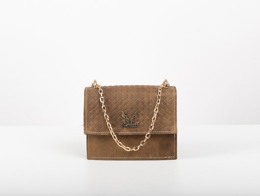 SHOULDER BAG IN OLIVE GREEN