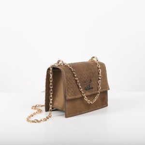 SHOULDER BAG IN OLIVE GREEN