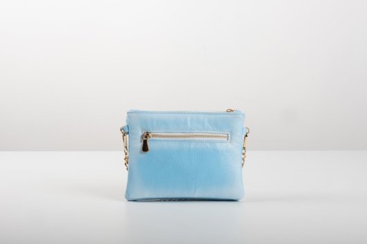 2 IN 1 CLUTCH BAG IN LIGHT BLUE