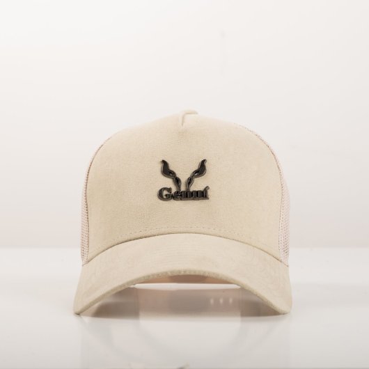 JOCKEY CAP IN BEIGE