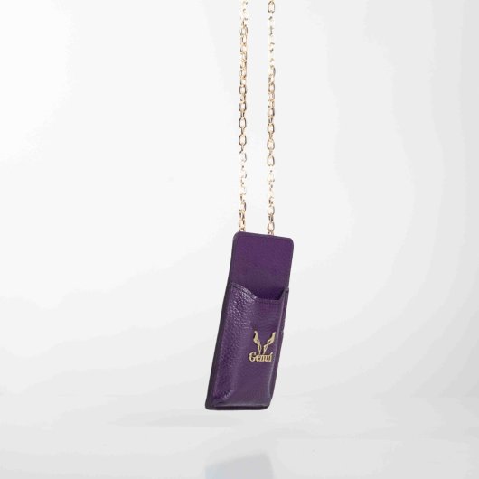 PURPLE NECK POUCH
