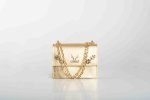 STRASS SHOULDER BAG IN GOLD