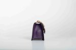STRASS SHOULDER BAG IN PURPLE