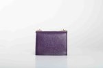 STRASS SHOULDER BAG IN PURPLE